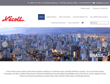 Tablet Screenshot of nicoll.com.br